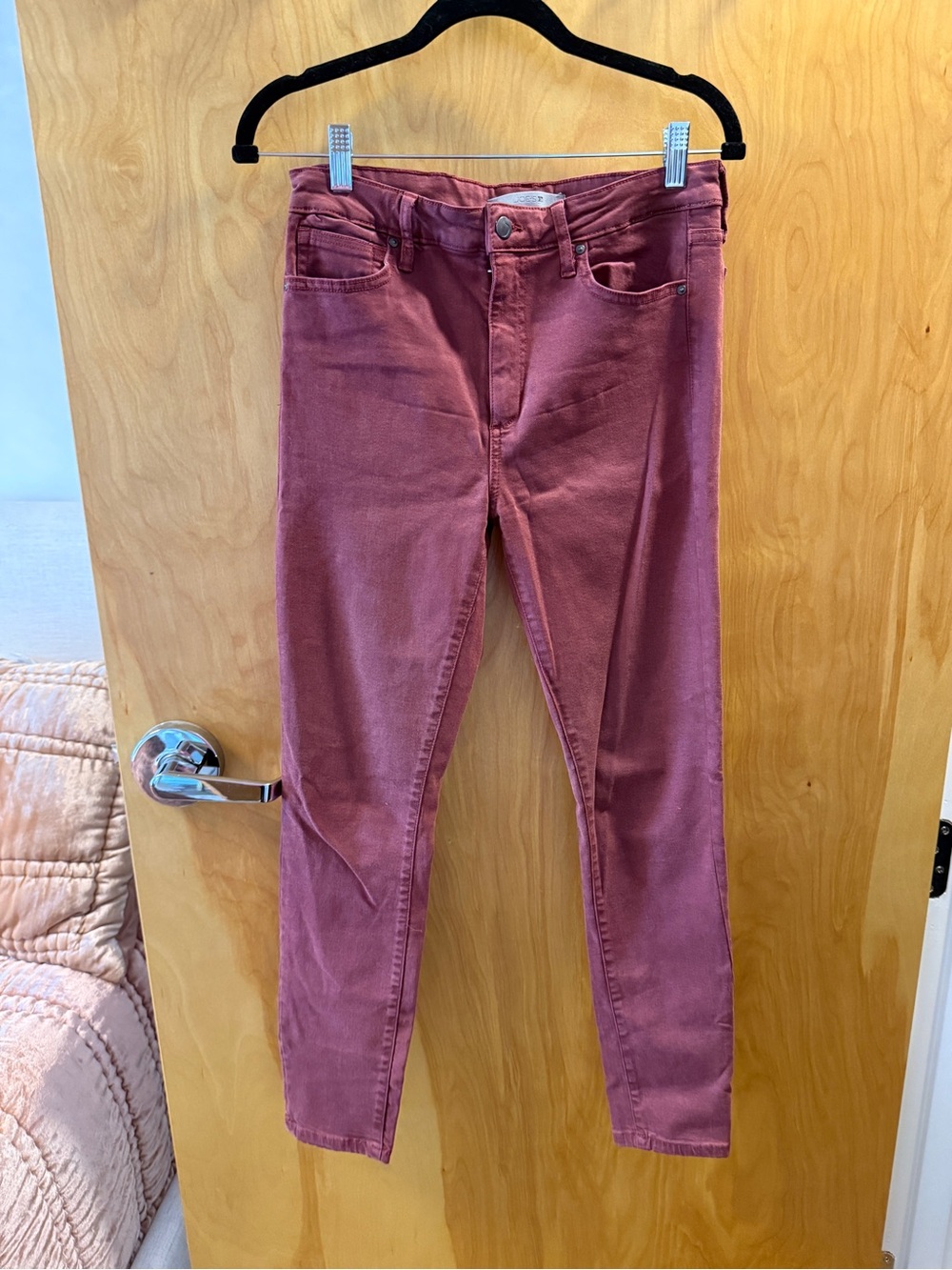 Joe's Jeans Dusty Rose Stretch Skinny Jeans